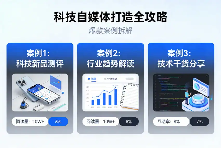科技自媒体打造全攻略：技术普及+脑机接口测评+爆款案例拆解-极客空间站