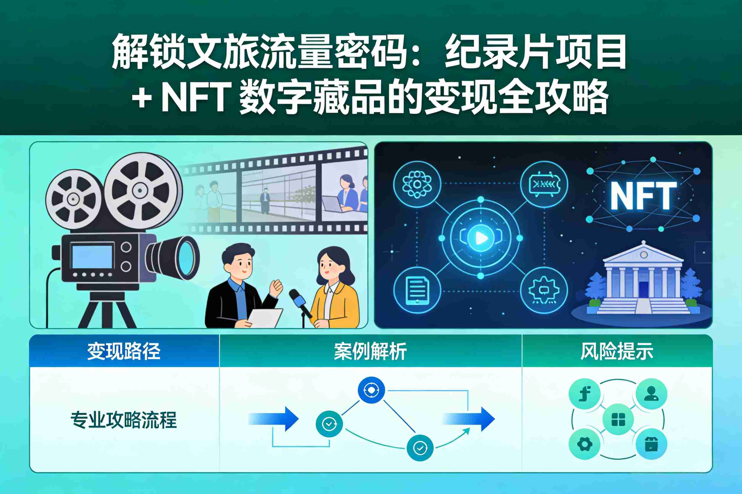 图片[1]-解锁文旅流量密码：纪录片项目 + NFT 数字藏品的变现全攻略-极客空间站