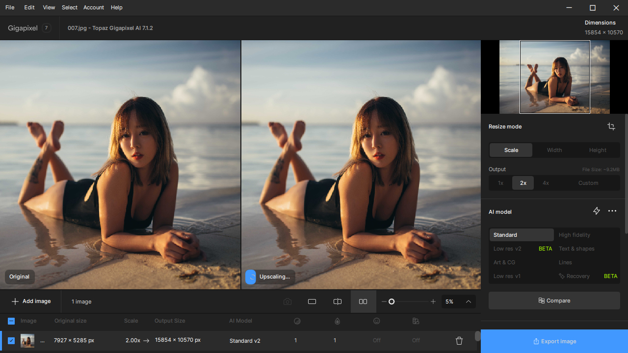Ai图像放大Topaz Gigapixel v1.1.0高级版-极客空间站
