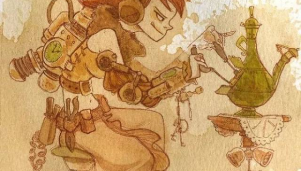 AI 绘画模型的蒸汽朋克复古风格-极客空间站